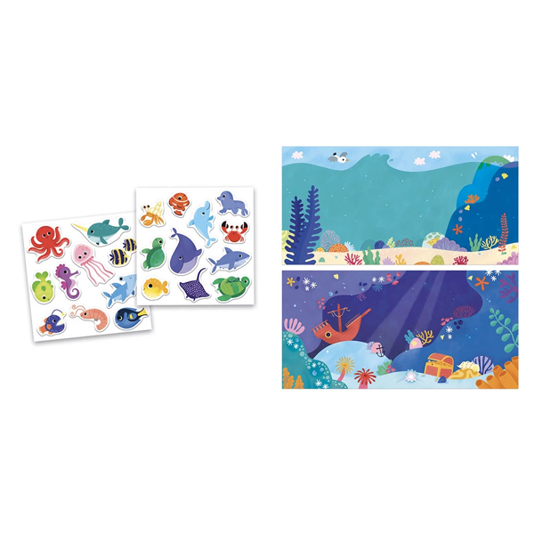 STICKERS REPOSITIONNABLES LA MER - JANOD – Image 3