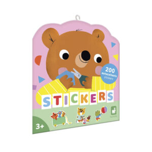 POCHETTE 200 STICKERS LA MATERNELLE - JANOD