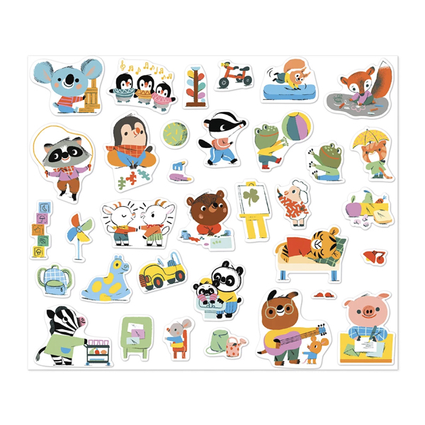 POCHETTE 200 STICKERS LA MATERNELLE - JANOD – Image 2