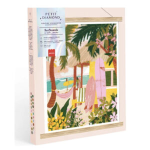 COFFRET PETIT DIAMOND PAINTING - SURFBOARDS - LA PETITE EPICERIE
