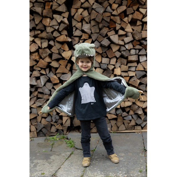 CAPE T-REX VERTE 5/6 ANS - GREAT PRETENDERS – Image 3