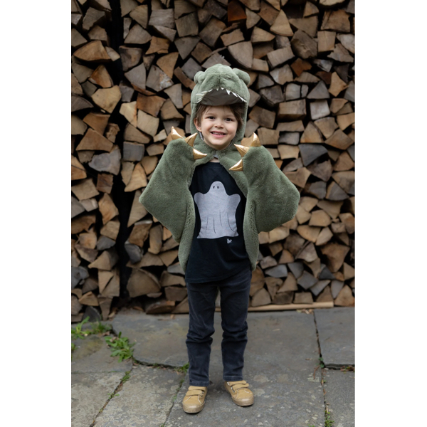 CAPE T-REX VERTE 5/6 ANS - GREAT PRETENDERS – Image 2