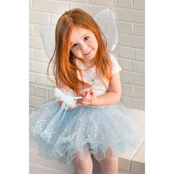 SET JUPE AILE BAGUETTE ETOILE BLEU - 4/6 ANS - GREAT PRETENDERS – Image 3