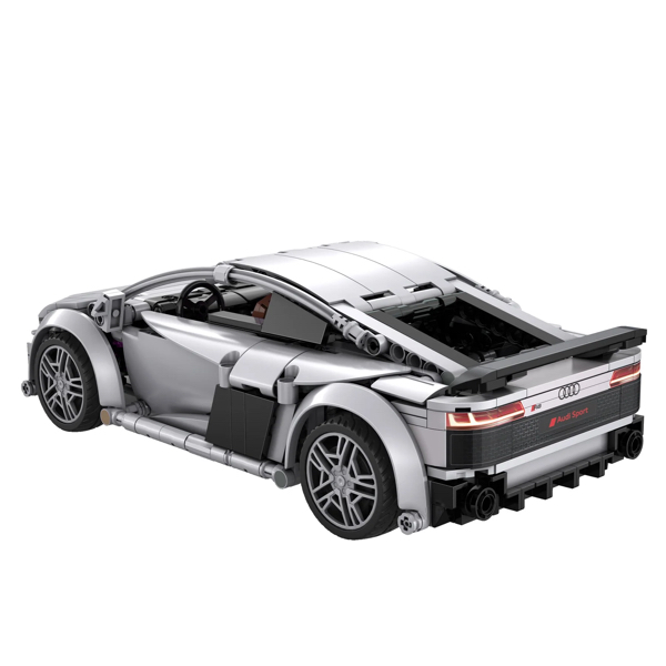 KIT DE CONSTRUCTION CADA - VOITURES DE COURSE 1:14 - AUDI R8 - 536 PIECES – Image 4