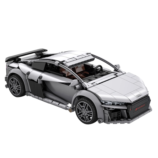 KIT DE CONSTRUCTION CADA - VOITURES DE COURSE 1:14 - AUDI R8 - 536 PIECES – Image 5
