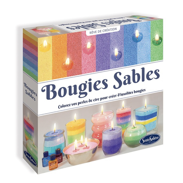 COFFRET BOUGIES SABLES - SENTOSPHERE