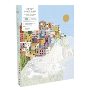 COFFRET PEINTURE AU NUMERO - LES CINQUE TERRE - LA PETITE EPICERIE