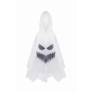 PONCHO A CAPUCHE FANTOME MALEFIQUE 12/24 MOIS - GREAT PRETENDERS
