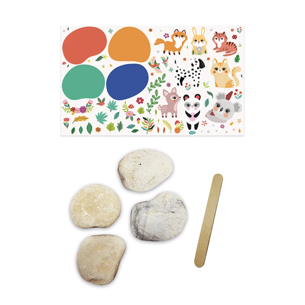 COFFRET 4 GALETS A DECORER - PETITS ANIMAUX - JANOD – Image 4