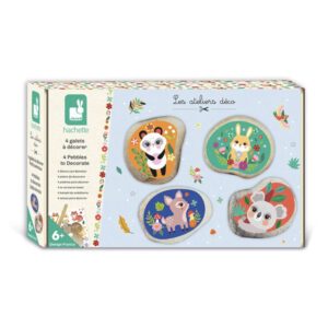 COFFRET 4 GALETS A DECORER - PETITS ANIMAUX - JANOD