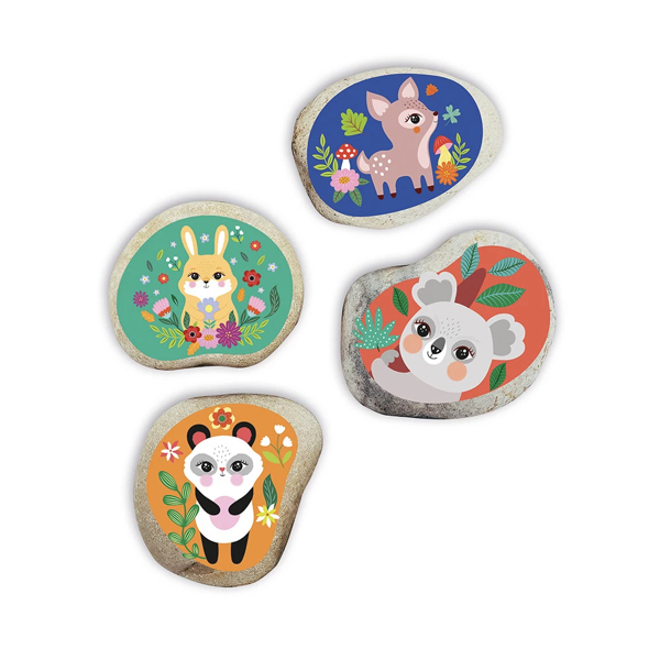 COFFRET 4 GALETS A DECORER - PETITS ANIMAUX - JANOD – Image 2