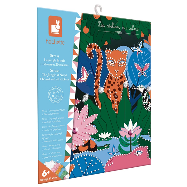 KIT CREATIF - STRASS LA JUNGLE DANS LA NUIT - JANOD