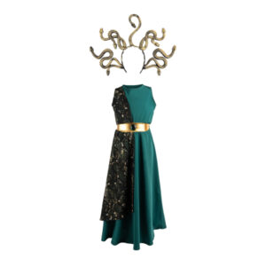ROBE DEESSE MEDUSA SERRE TETE 7/8ANS - GREAT PRETENDERS