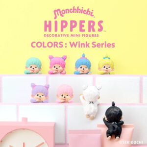 HIPPERS MONCHHICHI COLORS - MINI FIGURINE SERIE WINK