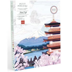 COFFRET PEINTURE AU NUMERO - MONT FUJI - LA PETITE EPICERIE