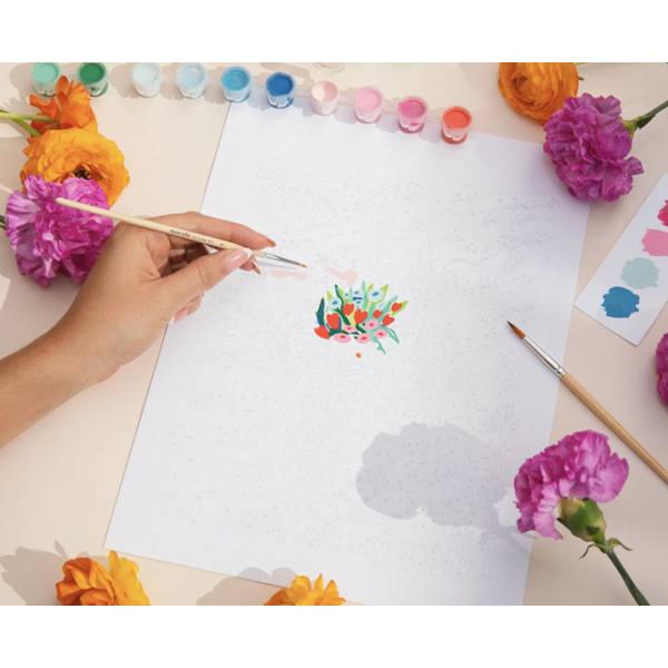 COFFRET PEINTURE AU NUMERO - PROMENADE PRES DE L'OCEAN - LA PETITE EPICERIE – Image 3