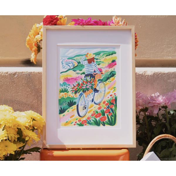 COFFRET PEINTURE AU NUMERO - PROMENADE PRES DE L'OCEAN - LA PETITE EPICERIE – Image 2