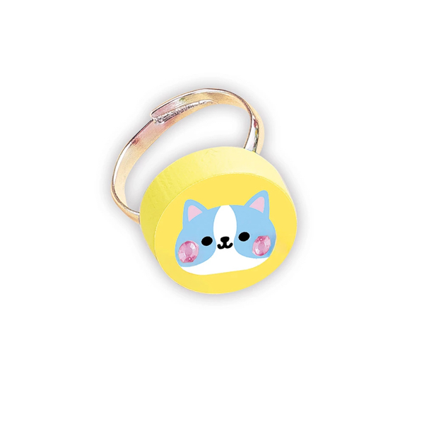 COFFRET 4 BIJOUX EN BOIS A CREER - PETITS CHATS - JANOD – Image 3
