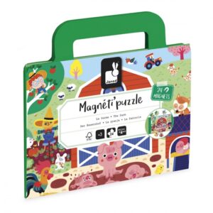 MAGNETI'PUZZLE JANOD : FERME - 24 PIECES