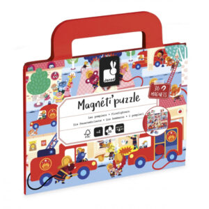 MAGNETI'PUZZLE JANOD : POMPIERS - 36 PIECES