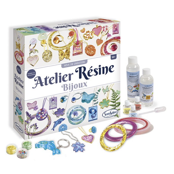 COFFRET ATELIER RESINE - BIJOUX - SENTOSPHERE – Image 2