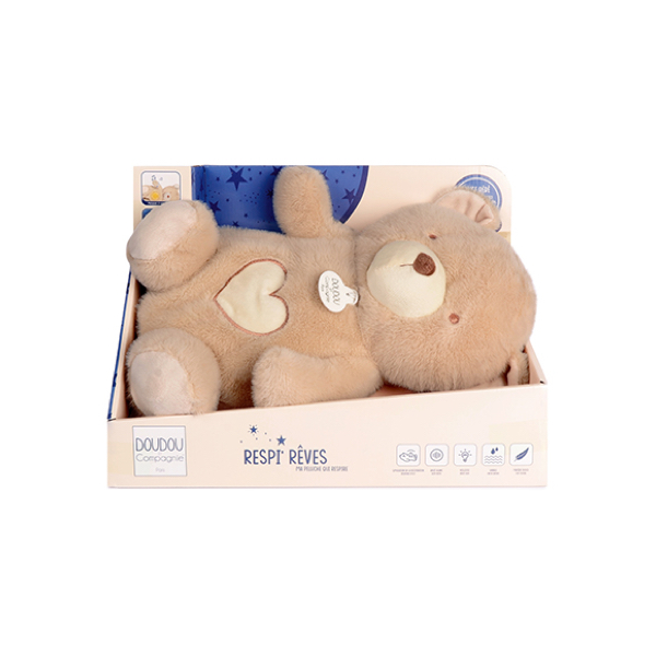 PELUCHE RESPIRANTE OURS - RESPI'REVE - DOUDOU ET COMPAGNIE – Image 7