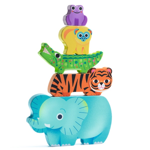 PUZZLE ENCASTREMENT BOIS WOODY WILD - DJECO – Image 4