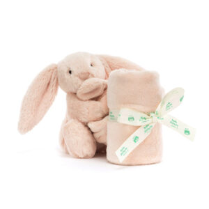 PELUCHE LAPIN ROSE POUDRE ET CARRE DOUCEUR - JELLYCAT