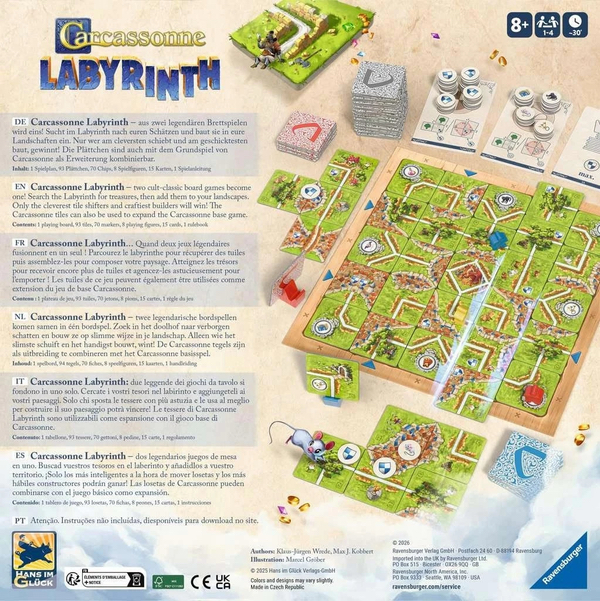 CARCASSONNE LABYRINTHE