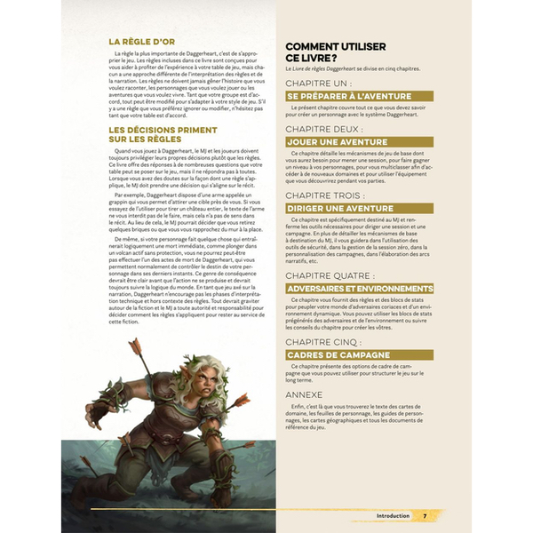 DAGGERHEART - LIVRE DE BASE ET CARTES
