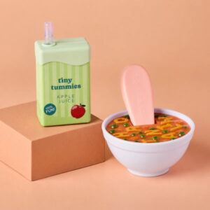 BOL DE SOUPE ET JUS DE POMME - TINY HARLOW