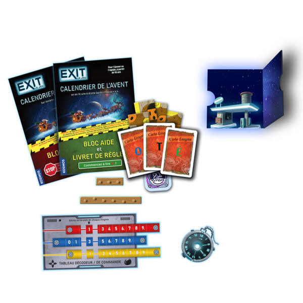 EXIT - CALENDRIER DE L'AVENT - COURSE INTERGALACTIQUE