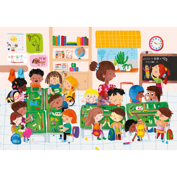 LIVRE PUZZLE BOIS VILAC : LES ACTIVITES - 8 PIECES – Image 3
