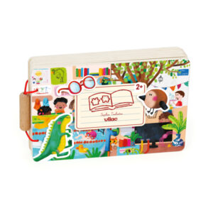 LIVRE PUZZLE BOIS VILAC : LES ACTIVITES - 8 PIECES