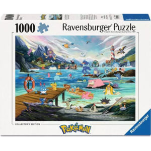 PUZZLE RAVENSBURGER POKEMON : AQUALI ET MARINE TEMPEREE - 1000 PIECES