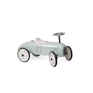 PORTEUR VOITURE METAL VINTAGE SAUGE - VILAC