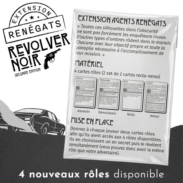 Revolver Noir - Agents Renégats