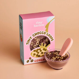 BOL DE CEREALES CHOCOLAT ET CUILLERE - TINY HARLOW