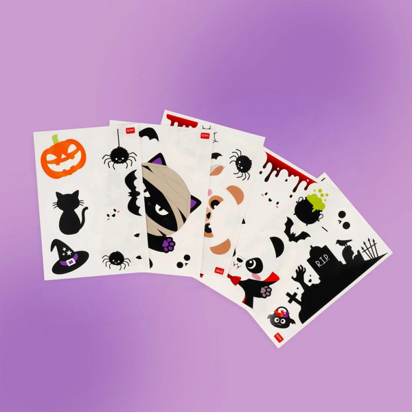 AUTOCOLLANTS ELECTROSTATIQUES FENETRE - HALLOWEEN 2026 - LEGAMI – Image 2