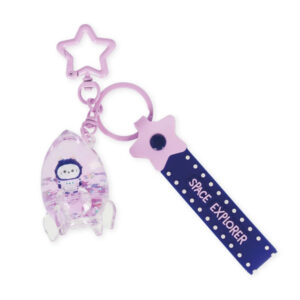 PORTE CLE AVEC LIQUIDE LAPIN - SHAKE A WISH - LEGAMI