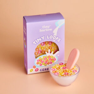 BOL DE CEREALES ET CUILLERE - TINY HARLOW