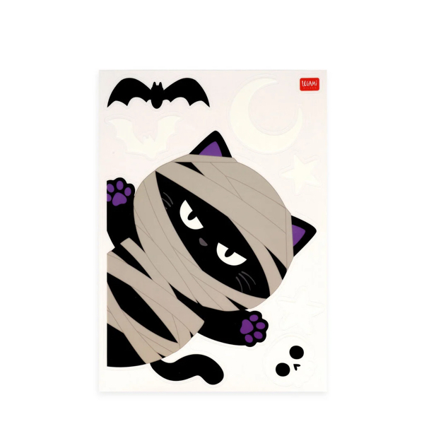 AUTOCOLLANTS ELECTROSTATIQUES FENETRE - HALLOWEEN 2026 - LEGAMI – Image 6