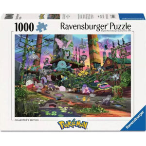 PUZZLE RAVENSBURGER POKEMON : VOLTALI ET CENTRALE ELECTRIQUE RECYCLEE - 1000 PIECES