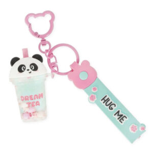 PORTE CLE AVEC LIQUIDE PANDA - SHAKE A WISH - LEGAMI