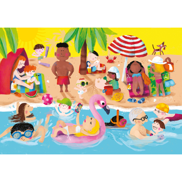 LIVRE PUZZLE BOIS VILAC : LES 4 SAISONS - 8 PIECES – Image 6