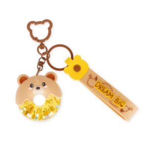 PORTE CLE AVEC LIQUIDE OURS - SHAKE A WISH - LEGAMI