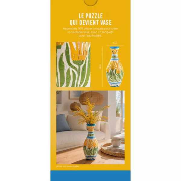 PUZZLE 3D MIRALUDO : VASE JARDIN PALMA - 160 PIECES – Image 3