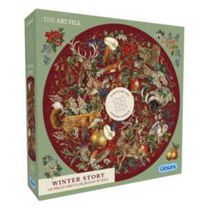 PUZZLE GIBSONS - THE ART FILE : HISTOIRE D'HIVER - 500 PIECES