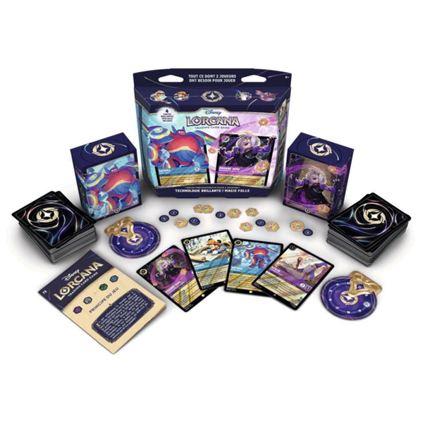 DISNEY LORCANA - HYPERIA CITY - COFFRET DE DÉMARRAGE - BAYMAX : MADAME MIME