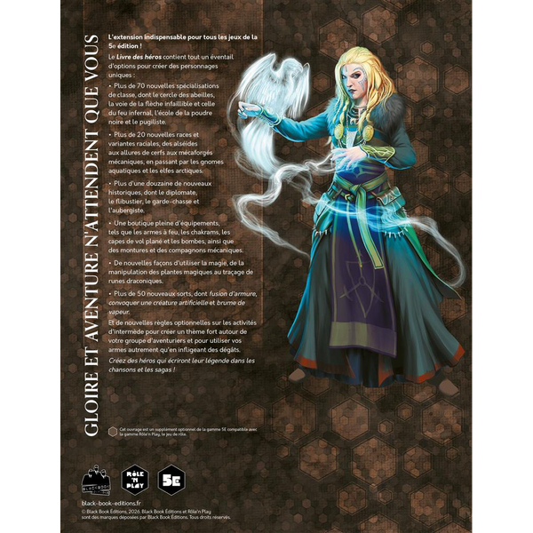 RÔLE'N PLAY - LE LIVRE DES HÉROS